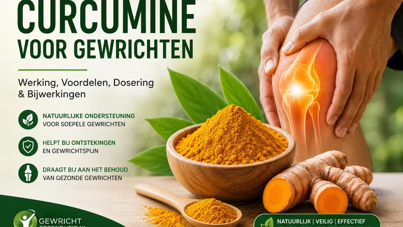 Curcumine voor gewrichten - werking, voordelen en natuurlijke ondersteuning