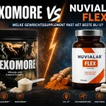 Flexomore vs NuviaLab Flex vergelijking van premium gewrichtssupplementen met UC-II, Tendoforte, glucosamine en MSM