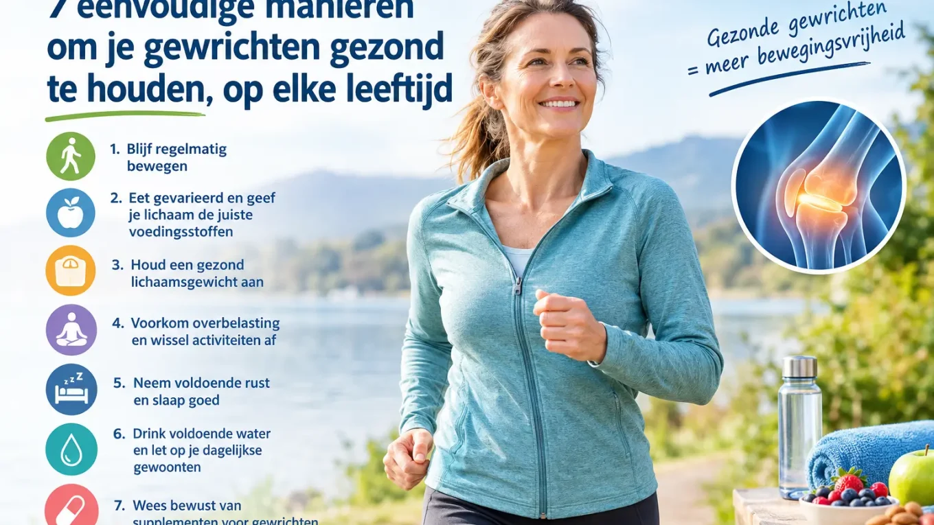 7 eenvoudige manieren om gewrichten gezond te houden op elke leeftijd